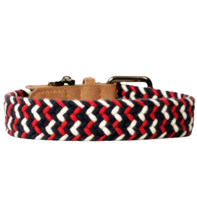 COLLIER IMOCA POUR CHIEN 55X3 CM CUIR ET MOTIF 2