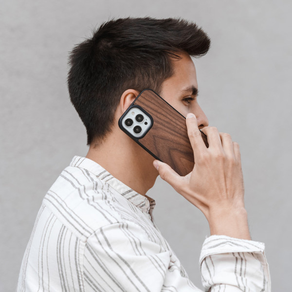 MAGSAFE IPHONE 13 BUMPER WOODEN CASE