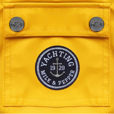 IMPER CAPUCHE BABORD POUR CHIEN T29 JAUNE 2