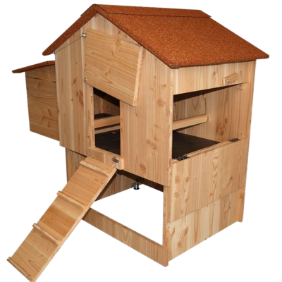 POULAILLER TRIO + PONDOIR MELEZE 2