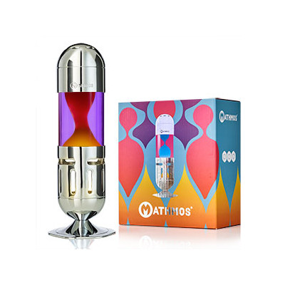POD COM VELA CROMADA ROXA E LARANJA 2