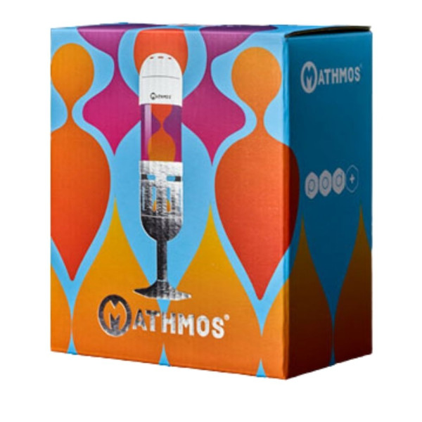 POD + WASHER LAMP WITH YELLOW AND ORANGE CHROME CANDLE