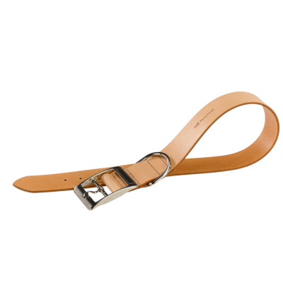NATURAL LEATHER COLLAR C20/43