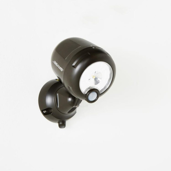 MR BEAMS 200 EXTERIOR LED WALL SPOTLIGHT (SET OF 2) BLACK