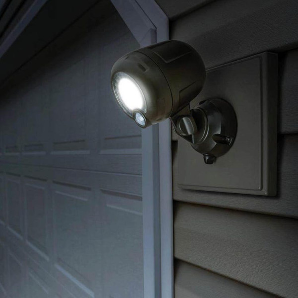 MR BEAMS 200 EXTERIOR LED WALL SPOTLIGHT (SET OF 2) BLACK