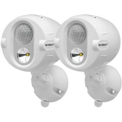 SPOT LED MURAL EXTERIEUR MR BEAMS 200 (LOT DE 2) BLANC 2