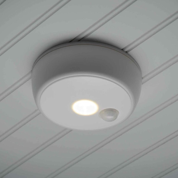 LED CEILING LIGHT WITH WHITE MOTION DETECTOR