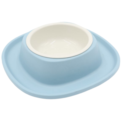 GAMELLE CHIEN SIMPLE SOFT TOUCH BOL PLASTIQUE 0.6L