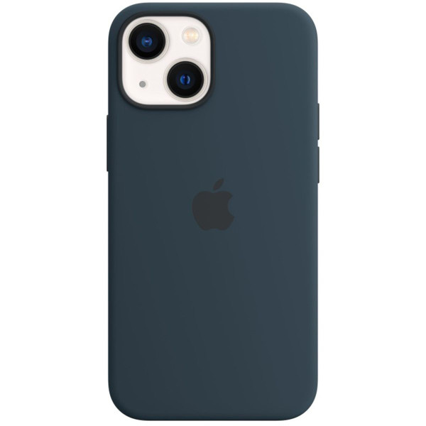 ESTOJO DE SILICONE COM MAGSAFE PARA IPHONE 13 MINI ABYSS BLUE