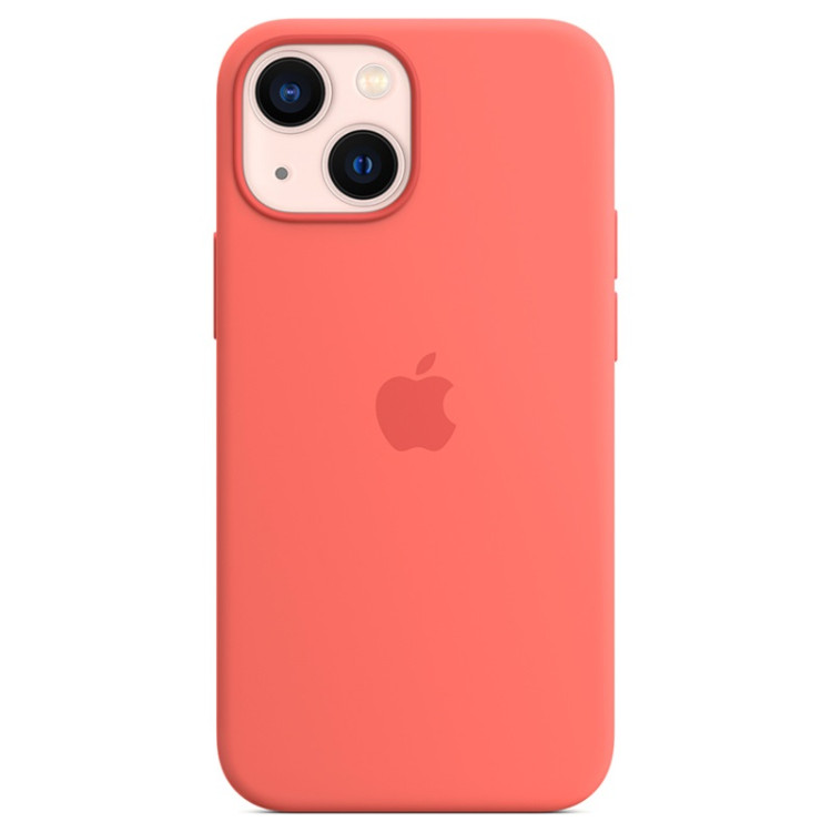 SILICONE CASE WITH MAGSAFE FOR IPHONE 13 MINI PINK POMELO