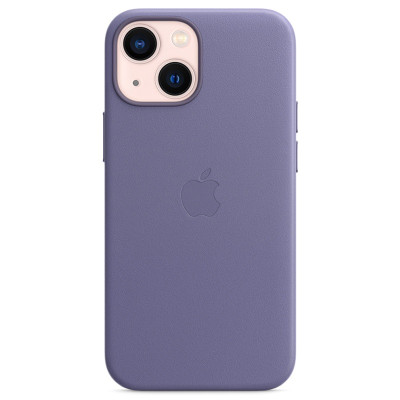 COQUE EN CUIR AVEC MAGSAFE POUR IPHONE 13 MINI - WISTERIA