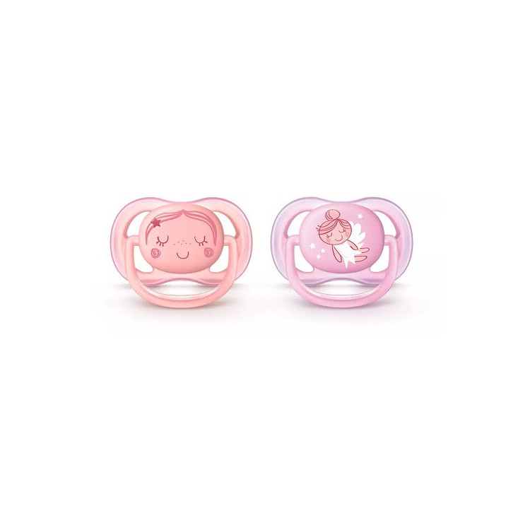 CHUPETA ULTRA AIR 0-6 MESES ROSA