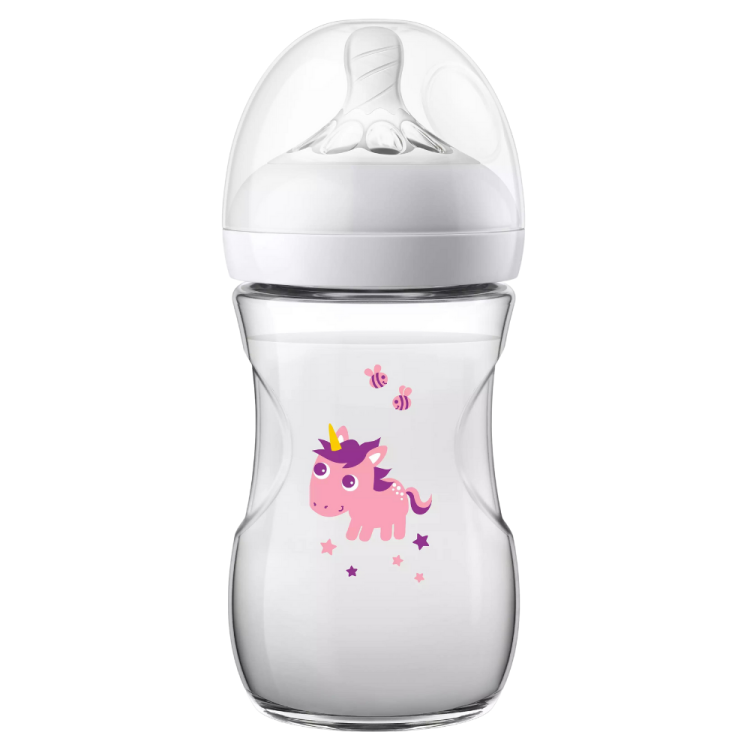 BIBERON NATUREL LICORNE
