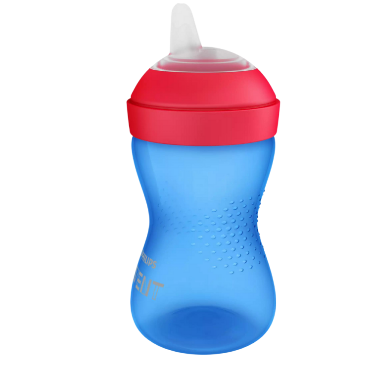 COPO DE BICO MACIO 300 ML AZUL