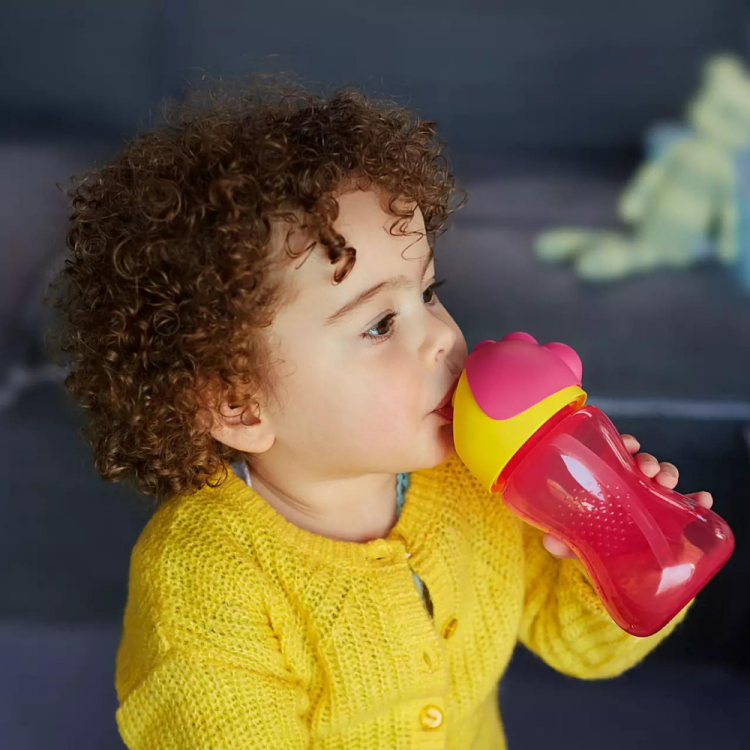 CURVED STRAW SIZE 12 MONTHS AND + 300 ML