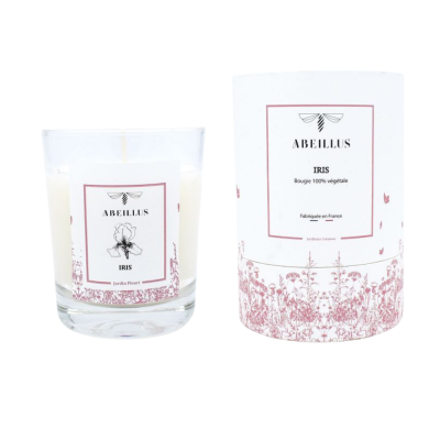 BOUGIE PARFUMÉE - JARDIN FLEURI - IRIS