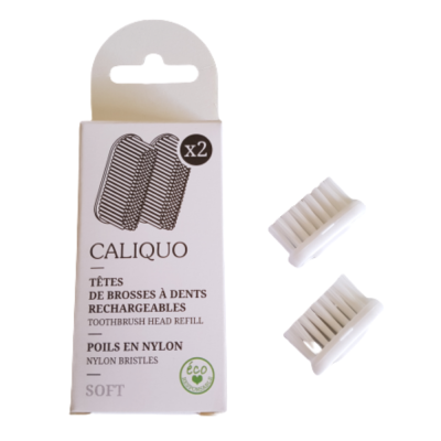 RECHARGESPOUR BROSSE A DENTS SOUPLES (X2)