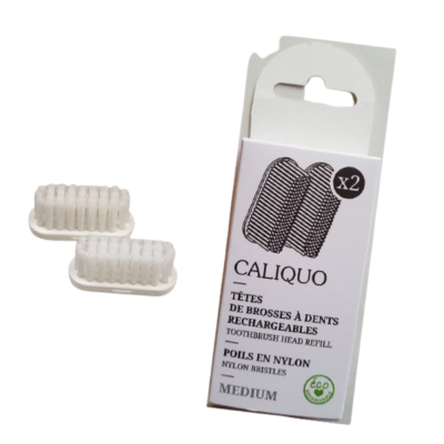 RECHARGESPOUR BROSSE A DENTS MEDIUM (X2)