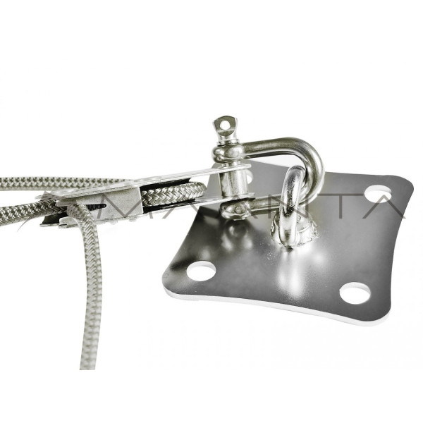 KIT DE MONTAGE MURAL MUSCLE X33 ANGLES ARGENT