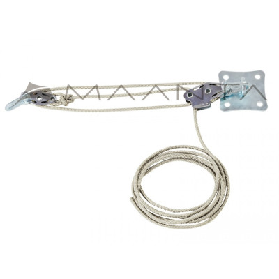 MUSCLE X3 WALL MOUNT KIT SILVER