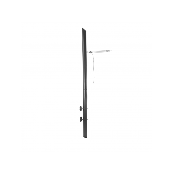 MASTRO DE AÇO PARA FIXAÇÃO DE PAREDE DE VELA ULISSE SHADE ANTRACITE