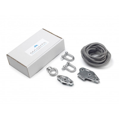 KIT SUPPLEMENTAIRE POUR MATS - MUSCLE X3 POLE CORDE ARGENT