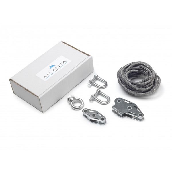 SUP plementar KIT para os mastros - MUSCULAR X3 PÓLO DE PRATA DA CORDA