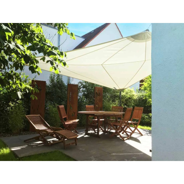SAILL OPENWORK SHADE SAIL 3X4M IVORY