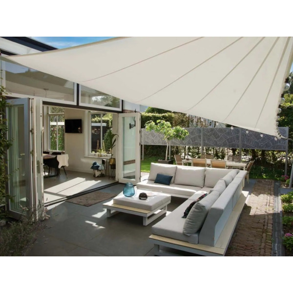 SAILL OPENWORK SHADE SAIL 3X4M IVORY