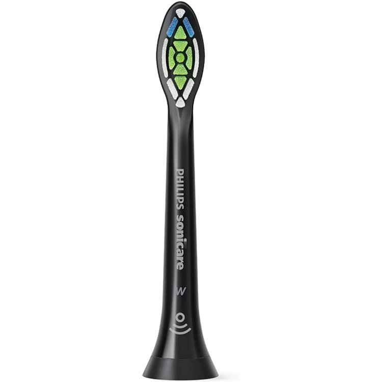 SONICARE OPTIMAL TOOTHBRUSH HEADS WITH BLACK BRUSHSYNC (X 4)