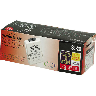 CONVERTISSEUR DE TENSION COMPACT SS20 200W 2