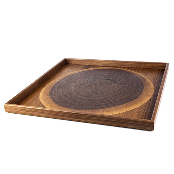 WOODEN TOP WITH NATURAL WALNUT TRUNK