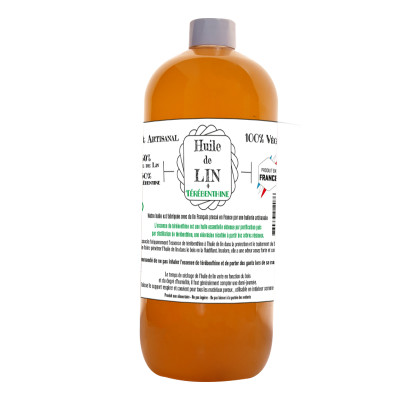 HUILE DE LIN + THEREBENTINE 1 L