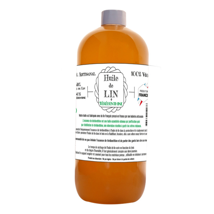 ÓLEO DE LINHAÇA + THEREBENTINA 1 L