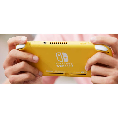CONSOLE SWITCH LITE JAUNE 2