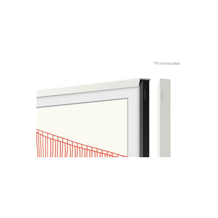 QUADRO DE TV O QUADRO 55'' 2021 BISELADO BRANCO