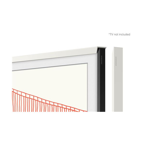 QUADRO DE TV O QUADRO 55'' 2021 BISELADO BRANCO