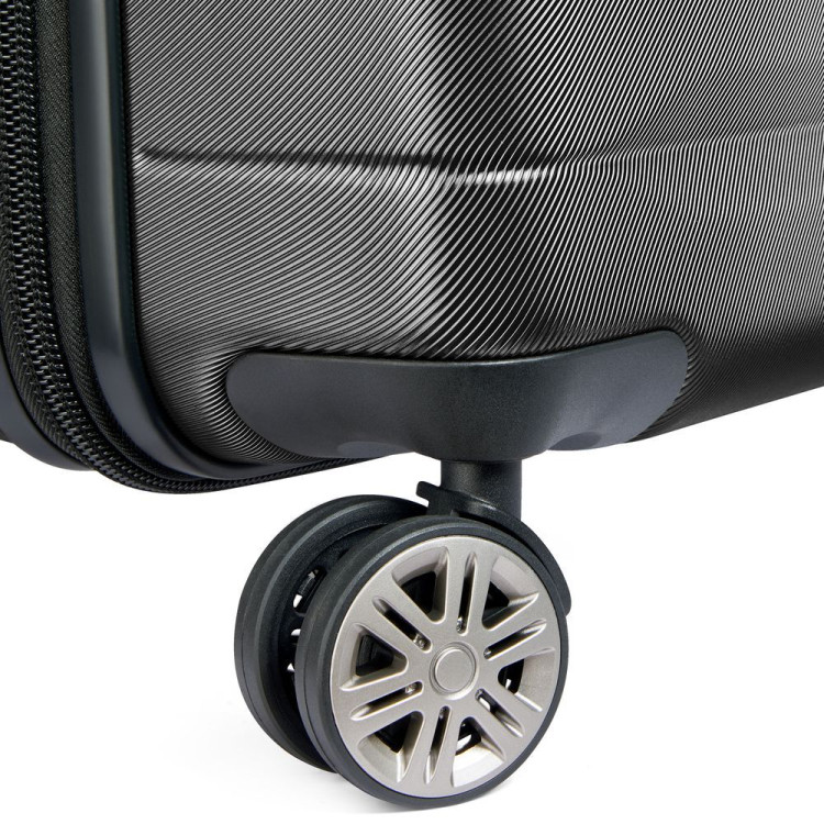 CARRINHO DE MALA COMETA + 4DR 77CM PRETO