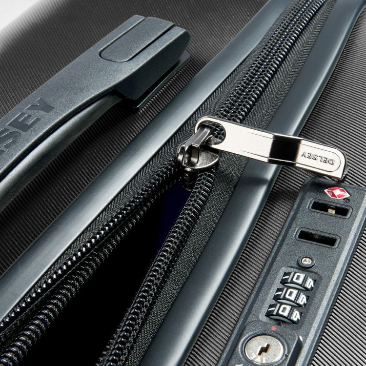 CARRINHO DE MALA COMETA + 4DR 77CM PRETO