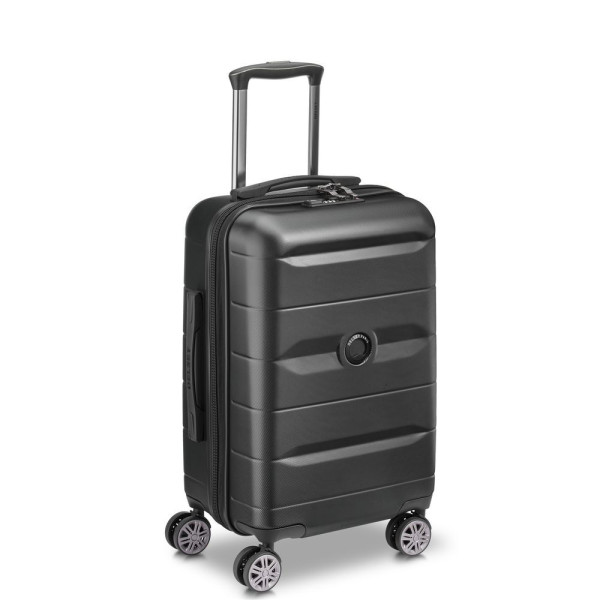 TROLLEY SUITCASE COMET + 4DR 77CM BLACK