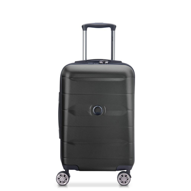TROLLEY SUITCASE COMET + 4DR 77CM BLACK