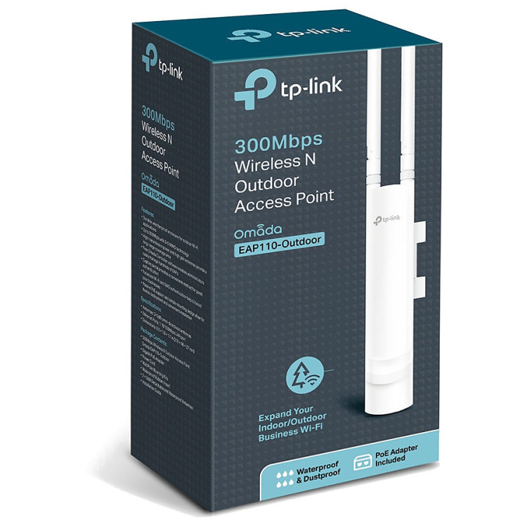 OUTDOOR ACCESS POINT EAP110-OUTDOOR WIFI N 300 MBPS