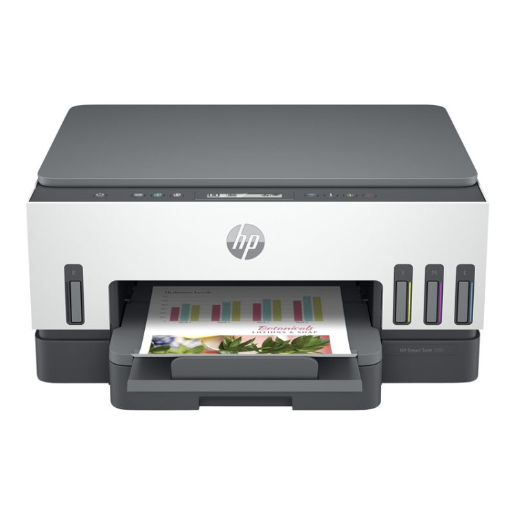IMPRESSORA DE TINTA MULTIFUNCIONAL BRANCA E CINZA SMART TANK 7005
