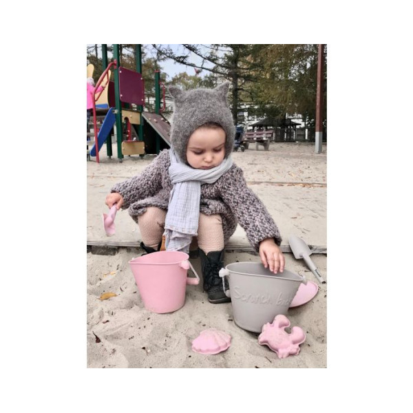 SEAU SOUPLE GRIS FROID
