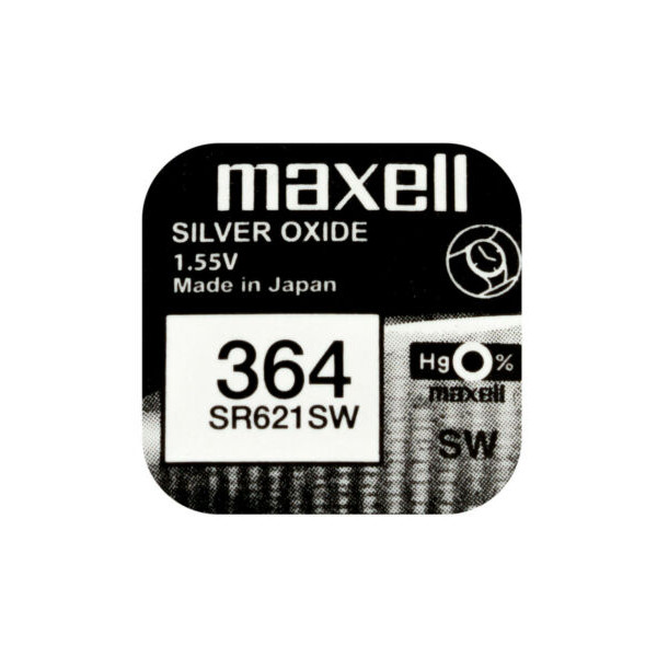 BOTÃO BATERIA SR621 1,55 V