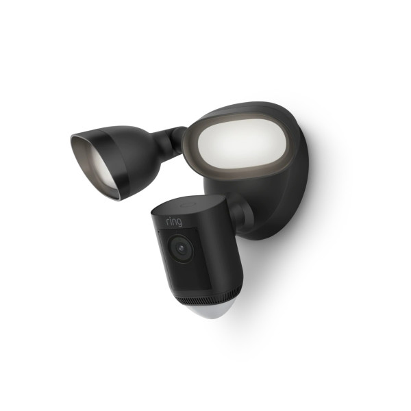 FLOODLIGHT PRO BLACK SURVEILLANCE CAMERA