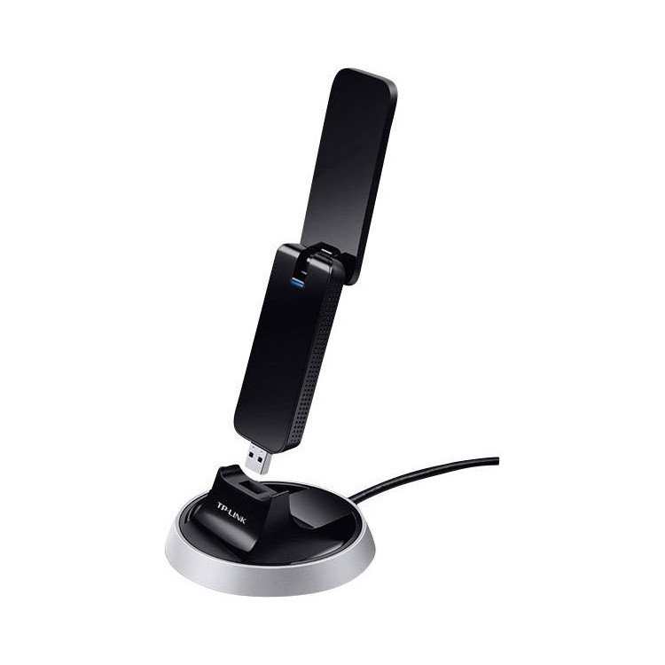 AC1900 T9UH ADAPTADOR USB DE BANDA DUPLA WIFI PRETO