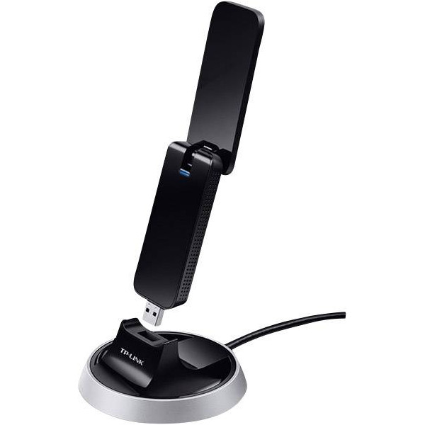 AC1900 T9UH ADAPTADOR USB DE BANDA DUPLA WIFI PRETO