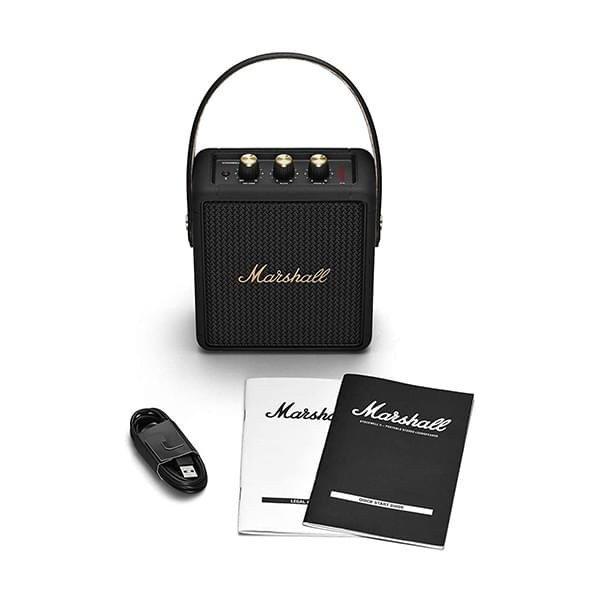 ENCEINTE BLUETOOTH ETANCHE STOCKWELL II NOIR ET DORE