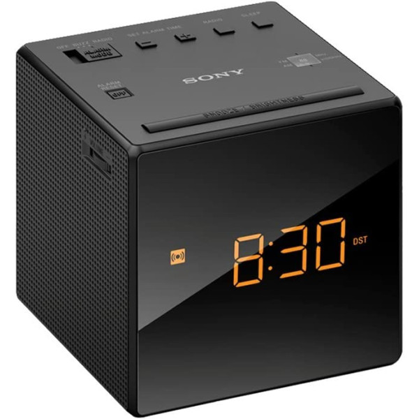 BLACK DIGITAL DISPLAY ALARM RADIO